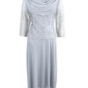 Alex Evenings gray dress